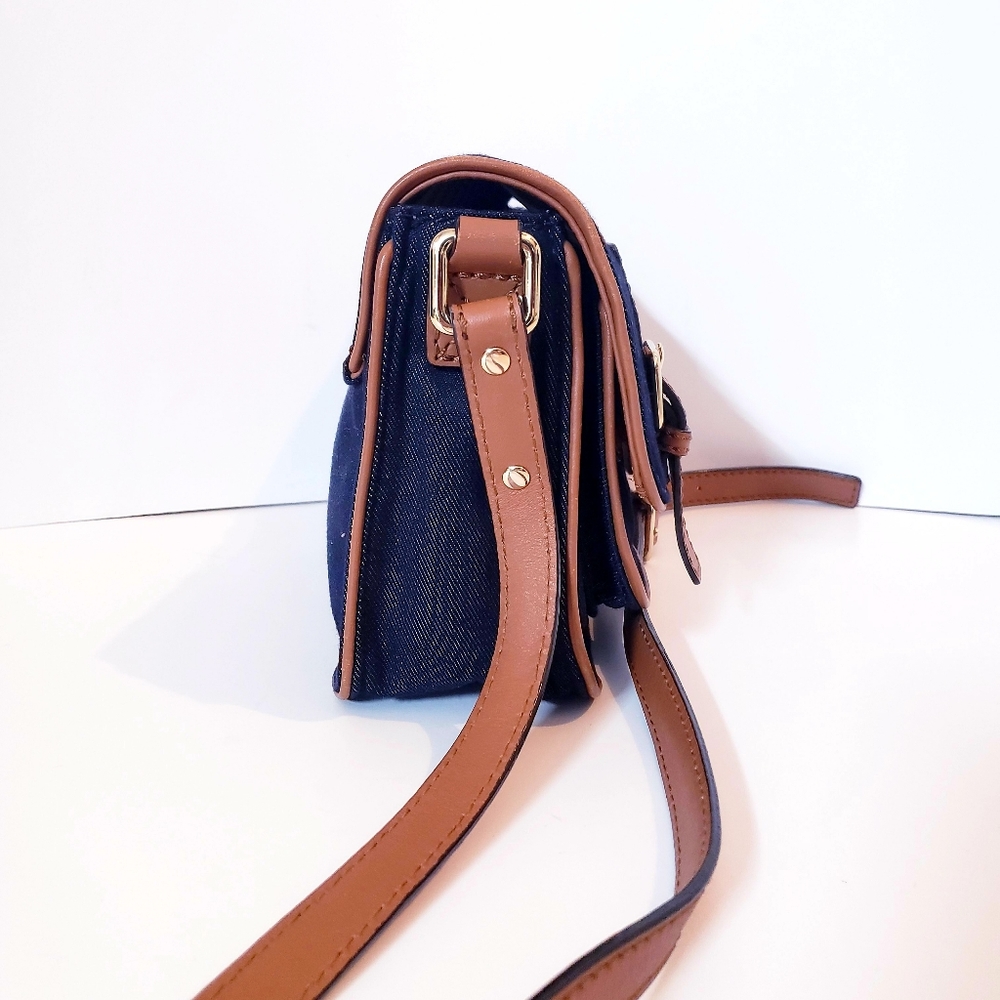 kate spade Dark Blue Denim Crossbody - Picture 11 of 12